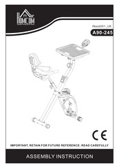 HOMCOM A90-245 Assembly Instruction Manual