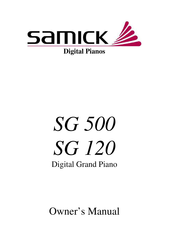Samick SG 120 Owner's Manual
