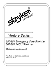 Stryker Medical Venture 360 Maintenance Manual