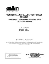 Summit Commercial SCFM73 Owner's Manual