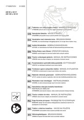 ST. SpA AM 108 Li 48 V2 Operator's Manual