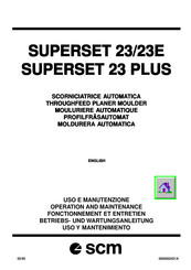 SCM Superset 23E Manual