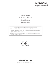Hitachi S31KP Instruction Manual