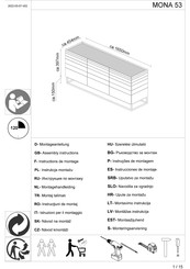 Otto MONA 53 Assembly Instructions Manual