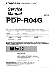 Pioneer PDP-R04E Service Manual