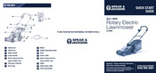 Spear & Jackson S1436ER Quick Start Manual