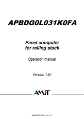 Amit APBDG0L031K0FA Operation Manual