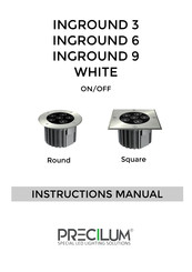 PRECILUM INGROUND 9 WHITE Instruction Manual