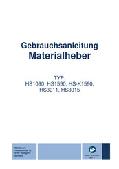 BEG HS3011 Operating Instructions Manual