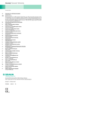 B. Braun Aesculap Ennovate Deformity Instructions For Use/Technical Description