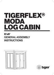 Tiger TIGERFLEX MODA LOG CABIN General Assembly Instructions