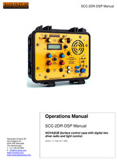Novasub SCC-2DR-DSP Operation Manual