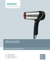 Siemens PH5767D Instruction Manual
