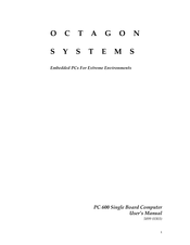 Octagon PC-600 User Manual