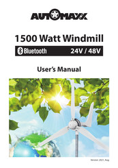 Automaxx 1500 Watts Wind Turbine User Manual