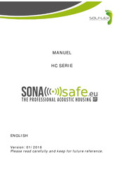 Solflex SonaSafe HC100NP Manual
