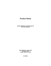 Xyplex N9-000-119 Product Notes