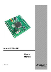 Propox MMstR75xFR User Manual