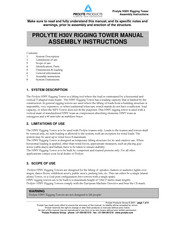 Prolyte H30V-RT Assembly Instructions Manual