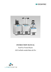 LaboGene Scanvac Pro Instruction Manual