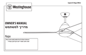 Westinghouse Saynet-EI-Napa-WH22 Owner's Manual
