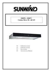 SUNWIND 250070 Instruction Manual