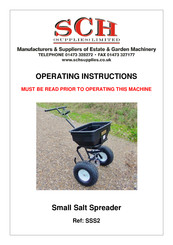 SCH SSS2 Operating Instructions Manual