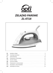 OPTi ZL-4718 Operating Instructions Manual