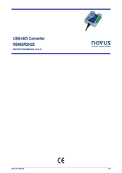 Novus USB-i485 Instruction Manual