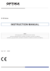 Optica B-150 ALC Series Manuals | ManualsLib