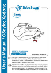 Gilis Bebe Stars BOOSTER PLUS ISOFIX User Manual
