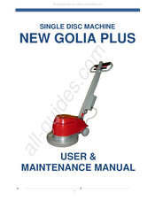 Kunzle & Tasin NEW GOLIA PLUS ES User & Maintenance Manual