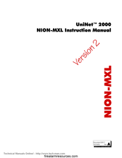 Uninet 2000 NION-MXL Instruction Manual