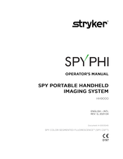 Stryker SPY PHI HH9000 Operator's Manual