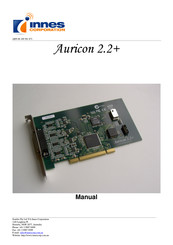 Innes Auricon 2.2+ Manual