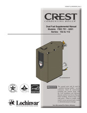 Lochinvar CREST 102 Series Supplemental Manual