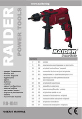 Raider RD-ID41 User Manual