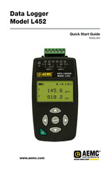 AEMC instruments 2153.51 Quick Start Manual