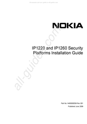 Nokia IP1260 Installation Manual