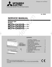 Mitsubishi Electric MCFH-GA60VB Service Manual