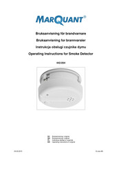 Marquant 442-054 Operating Instructions Manual