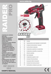 Raider PRO RDP-SGLG20 SOLO User Manual