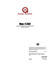 General Monitors FL3102 Instruction Manual