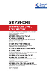 Bonnet Neve SkyShine User Instructions