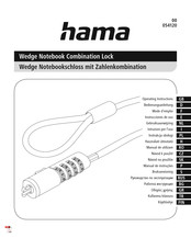 Hama 054120 Operating Instructions Manual