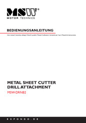 MSW Motor Technics MSW-DRNB2 User Manual