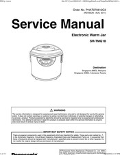 Panasonic SR-TMG18 Service Manual