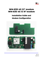 WM Systems WM-E3S 4G CI Installation Manual