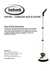 Ewbank NIFFTEE Care & Use Instructions