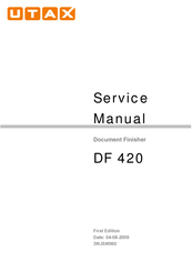 Utax DF 420 Service Manual